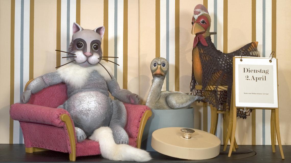 Das hässliche Entlein - Moussong Theater mit Figuren