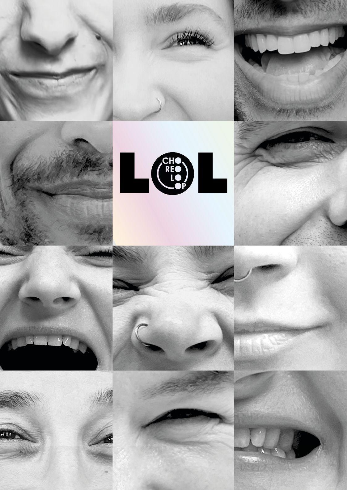 Lachende Gesichter von ganz unterschiedlichen Menschen