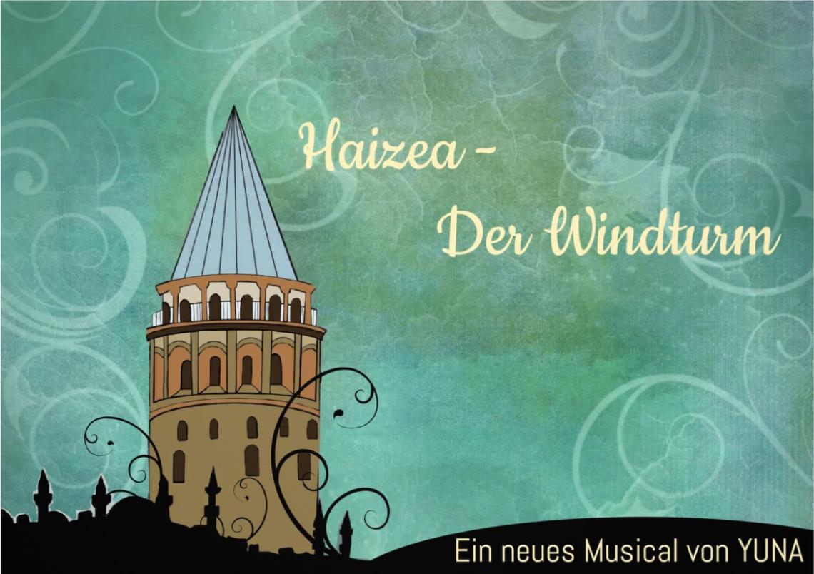 Ein Turm vor einem stürmischen Himmel